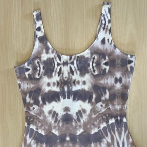 tie dye bodysuit
